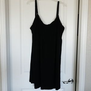 Nursing nightgown 3x black